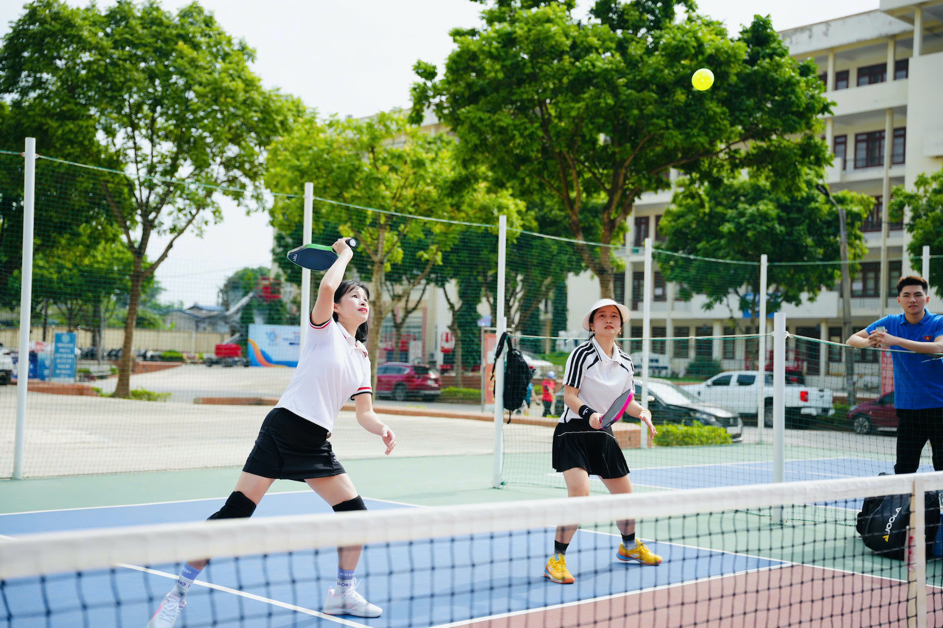 Tinh thần thể thao – nỗ lực – hết mình trong từng cú đánh